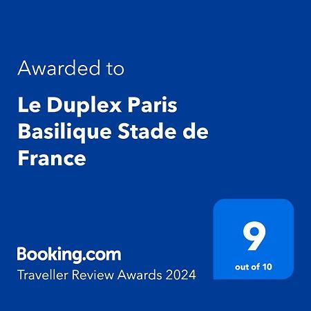 דירות סן-דני Le Duplex Paris Basilique Stade De France מראה חיצוני תמונה